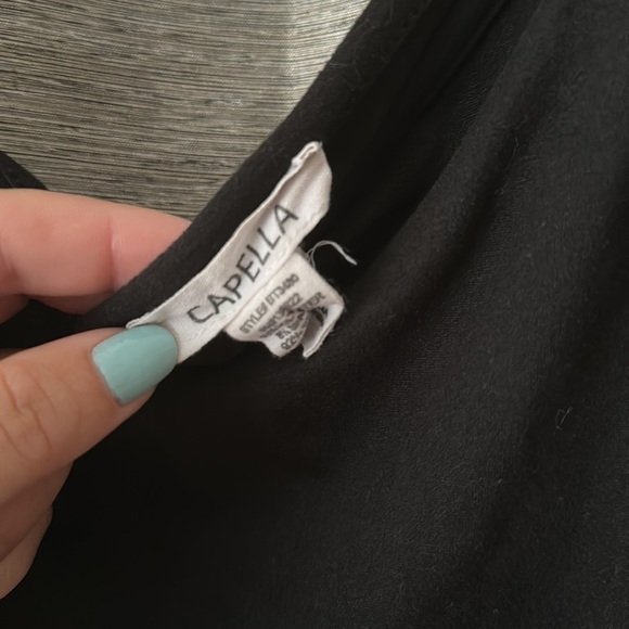 Black one shoulder body suit - Picture 6 of 6